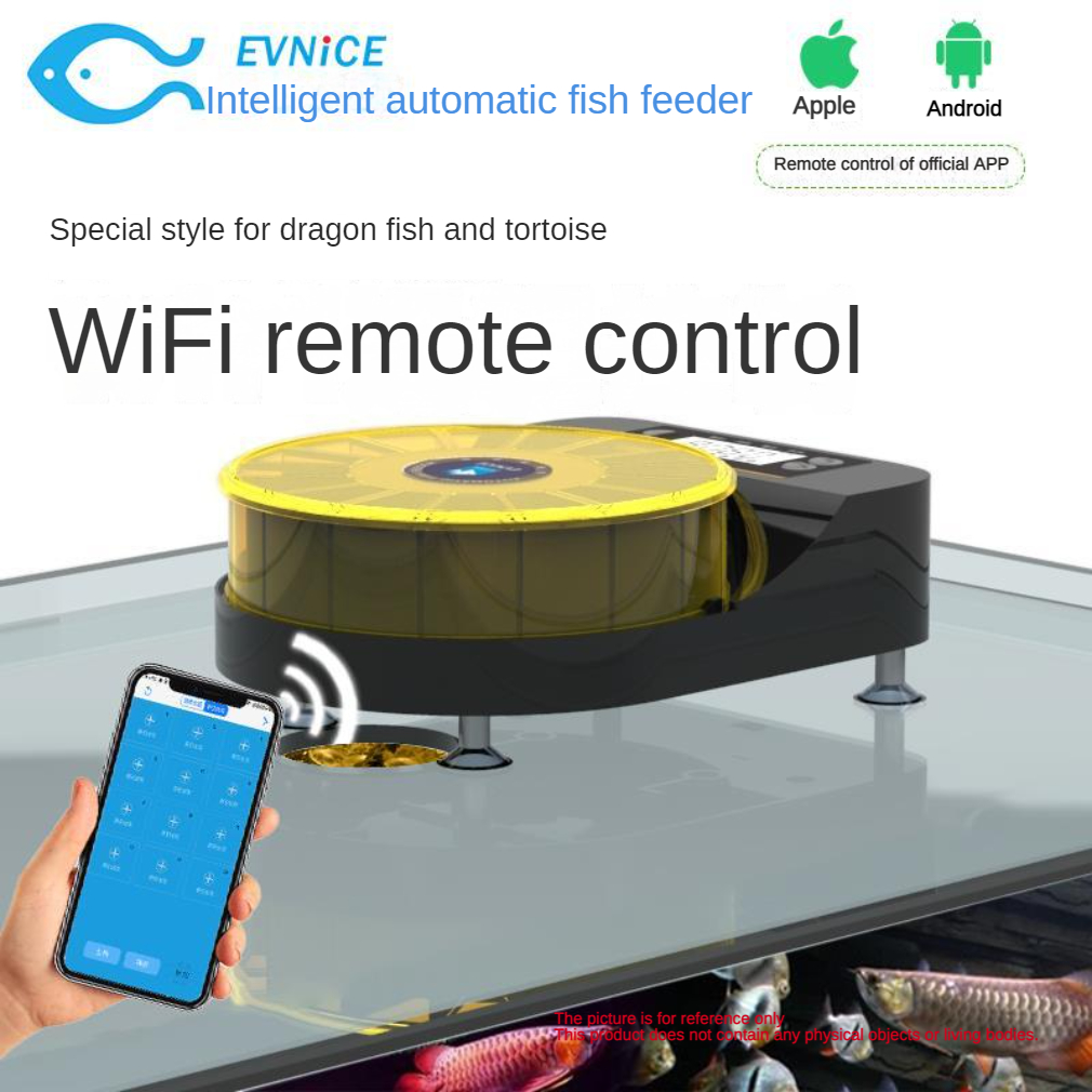 APP Control Automatic Fish Feeder Koi Arhat Arowana Feeder Can Feed ...