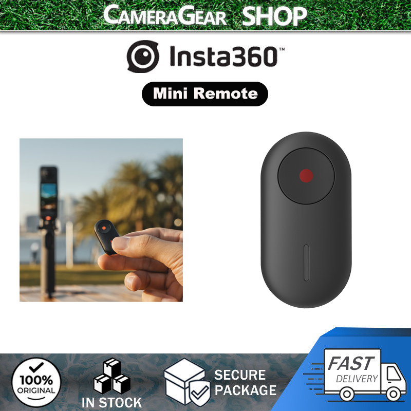 Insta360 Mini Remote for insta360 X5、X4、Insta360 Ace Pro 2、GO 3S ...