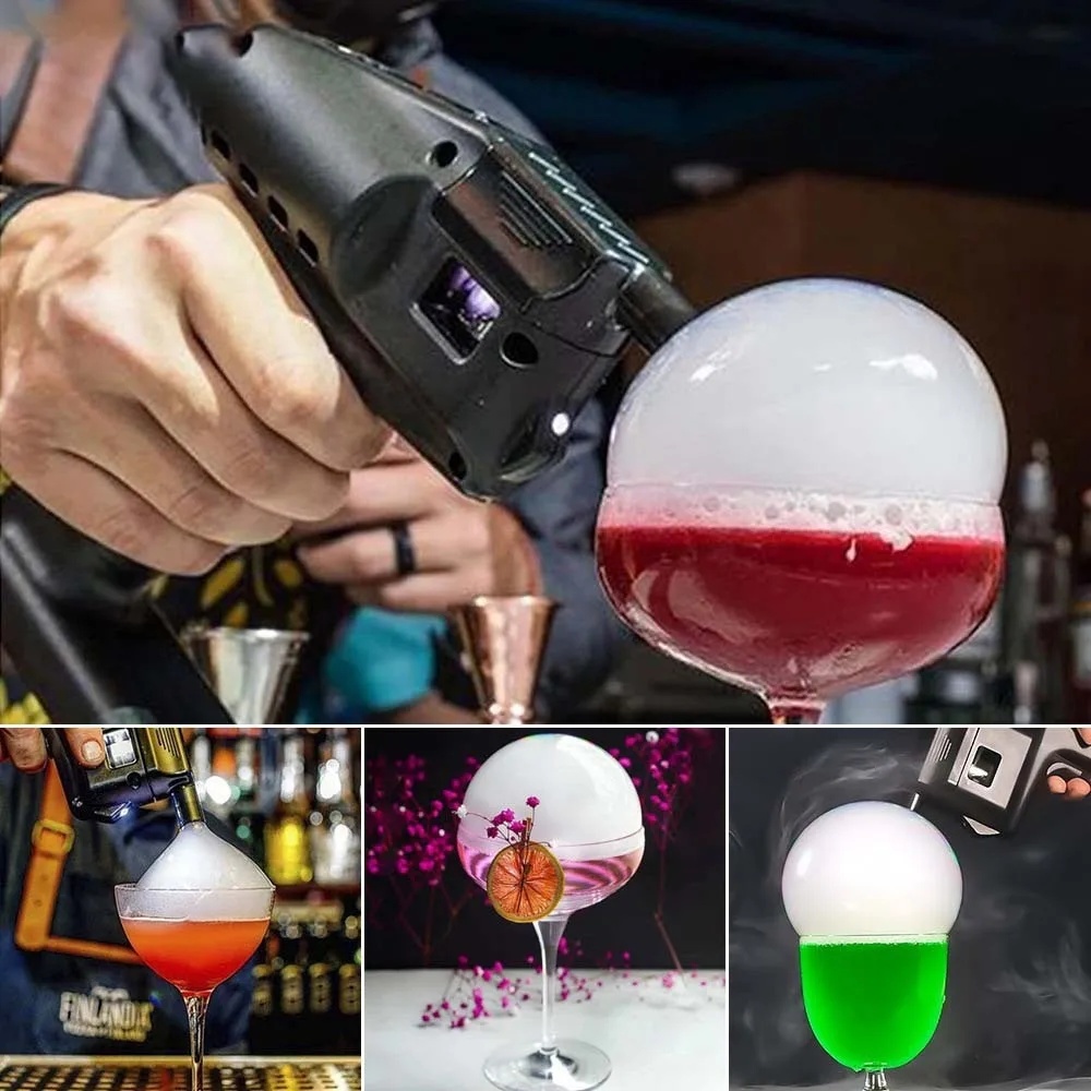 Smoked Bubble Gun, Cocktail Smoker Kit Cocktail shaker,Herb Extract ...