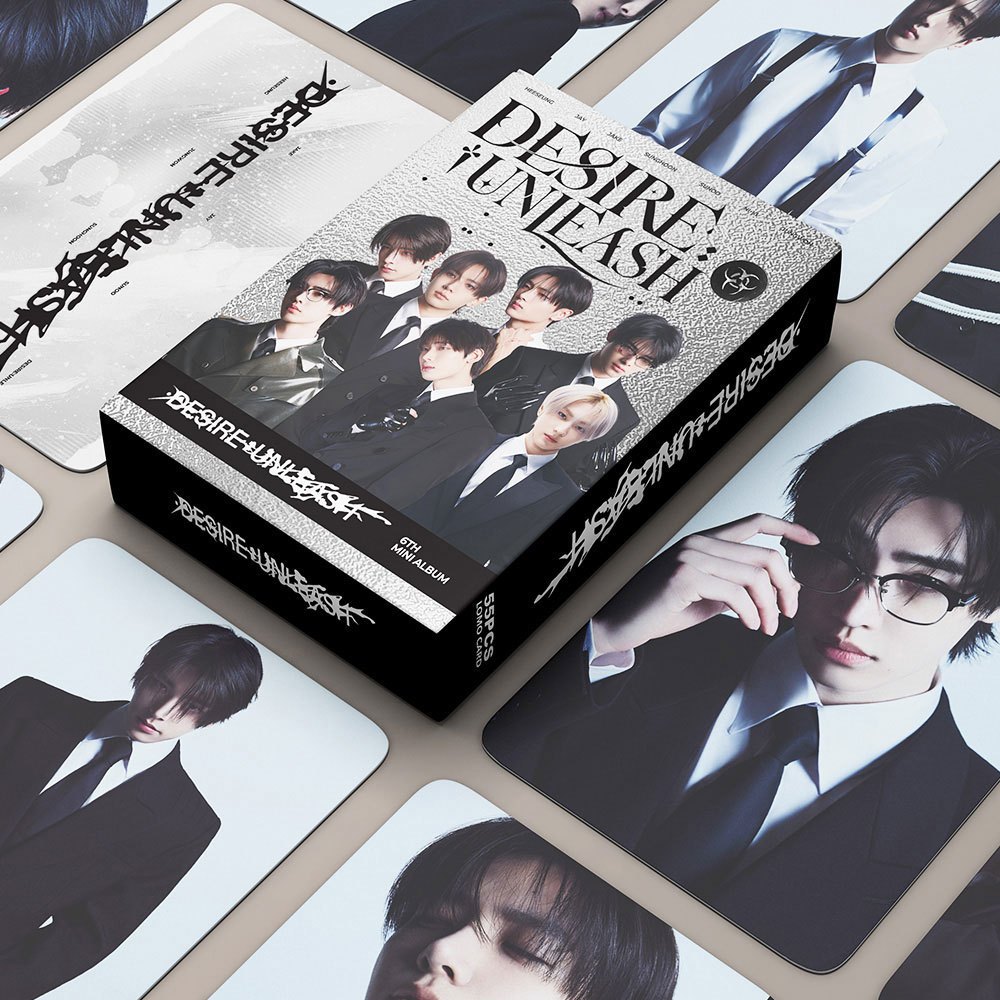 55 ENHYPEN Photocards DESIRE UNLEASH New Special Photocard LOMO