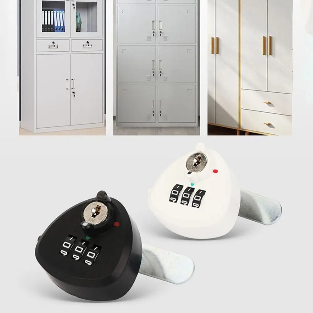 New Zinc Alloy Letter Box Lock |3-Digit Password + Key Cam Lock ...