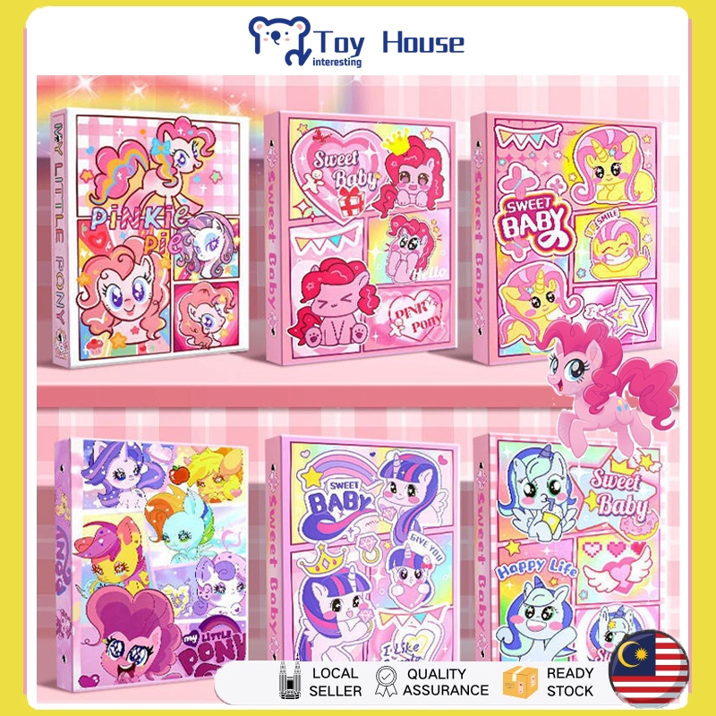 【160slot】My Little Pony Card Album Loose-leaf Cards Storage Organiser ...