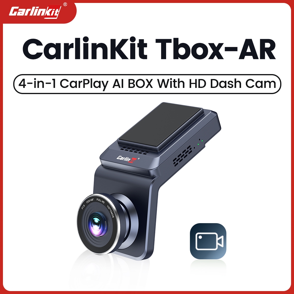 Carlinkit CarPlay AI Box with Dash Cam Function Support To Android 12.0 ...