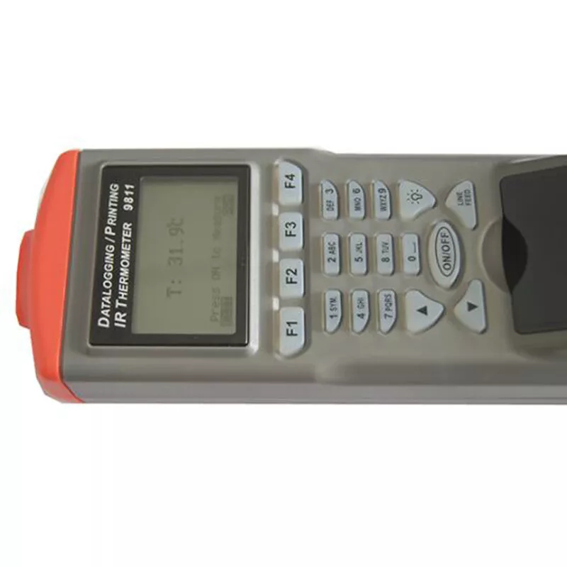 AZ 9811 Industrial IR Thermometer Temperature Recorder Measuring Range ...