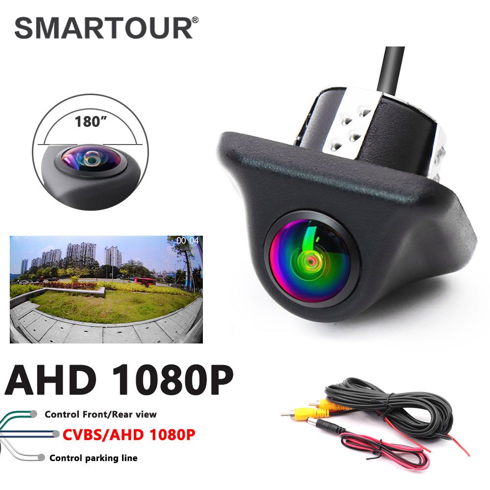 Universal 4K CVBS AHD 1080p 180 Degrees Rear View Camera AHD Reversing ...