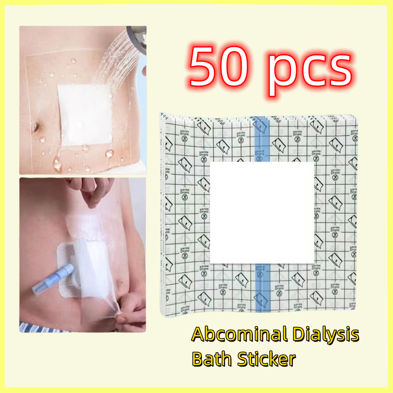 20*20CM 50pcs Waterproof Film Abdominal Dialysis Bath Sticker ...