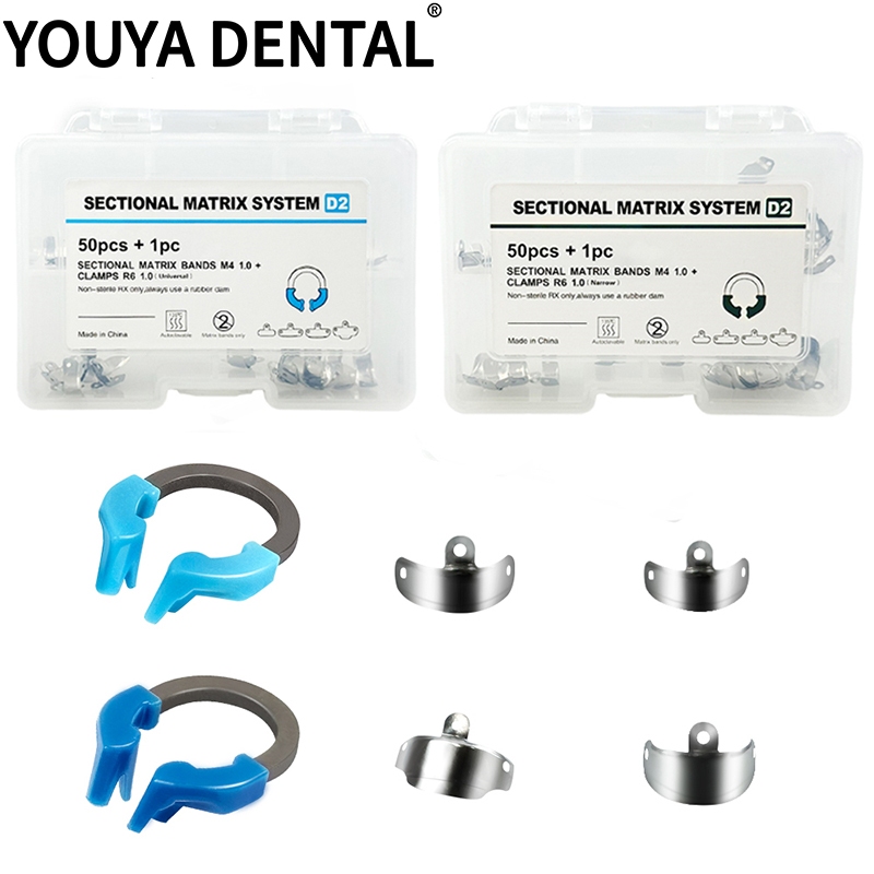 Anneaux De Matrice Dentaire Niti - Pour Serrage Et Formage - Tête Silicone - Neuf - Pour Laboratoire