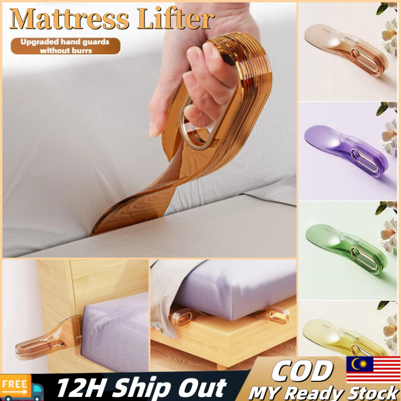 (Local Seller) 2PCS Mattress Lifter Tool Bed Sheet Tucker Ergonomic ...