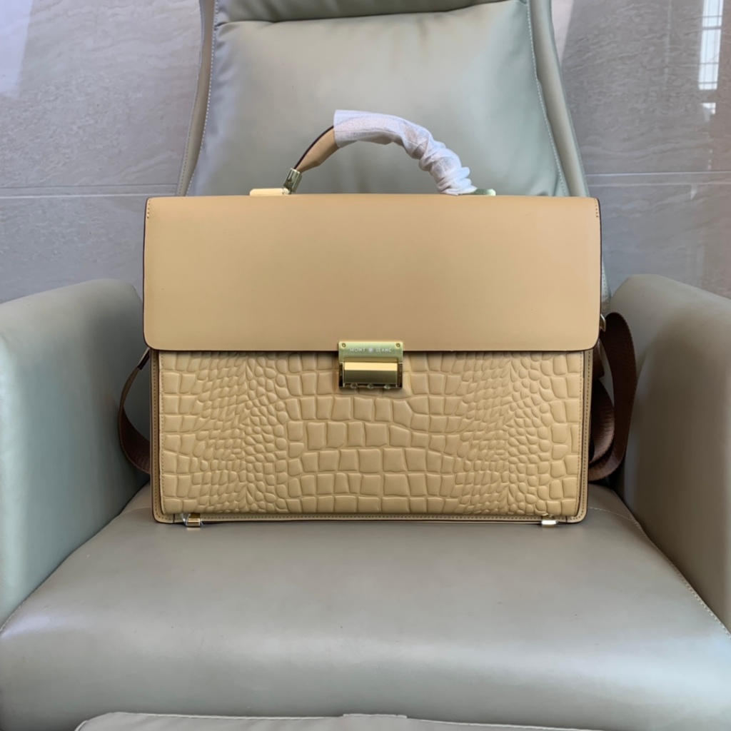 2025 New Style Briefcase 9807-5 Khaki Briefcase (Can Self-Set Password ...