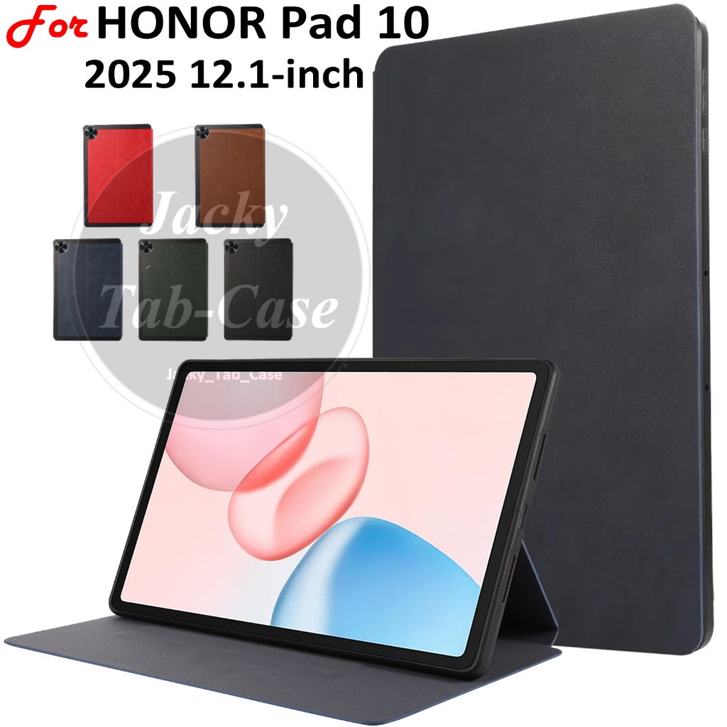 Coque En Cuir PU Pour Honor Pad 10 / Tablet 10 (HEY3-W00) - Noir Herbe, Motifs Artistiques, Support Réglable, Rangement Cartes