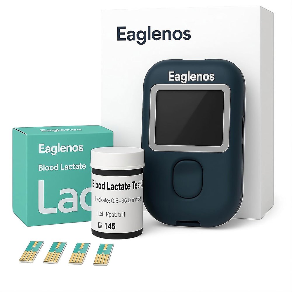Sports Lactate Meter Lactic Acid Test Kit Complete Monitor Tester ...