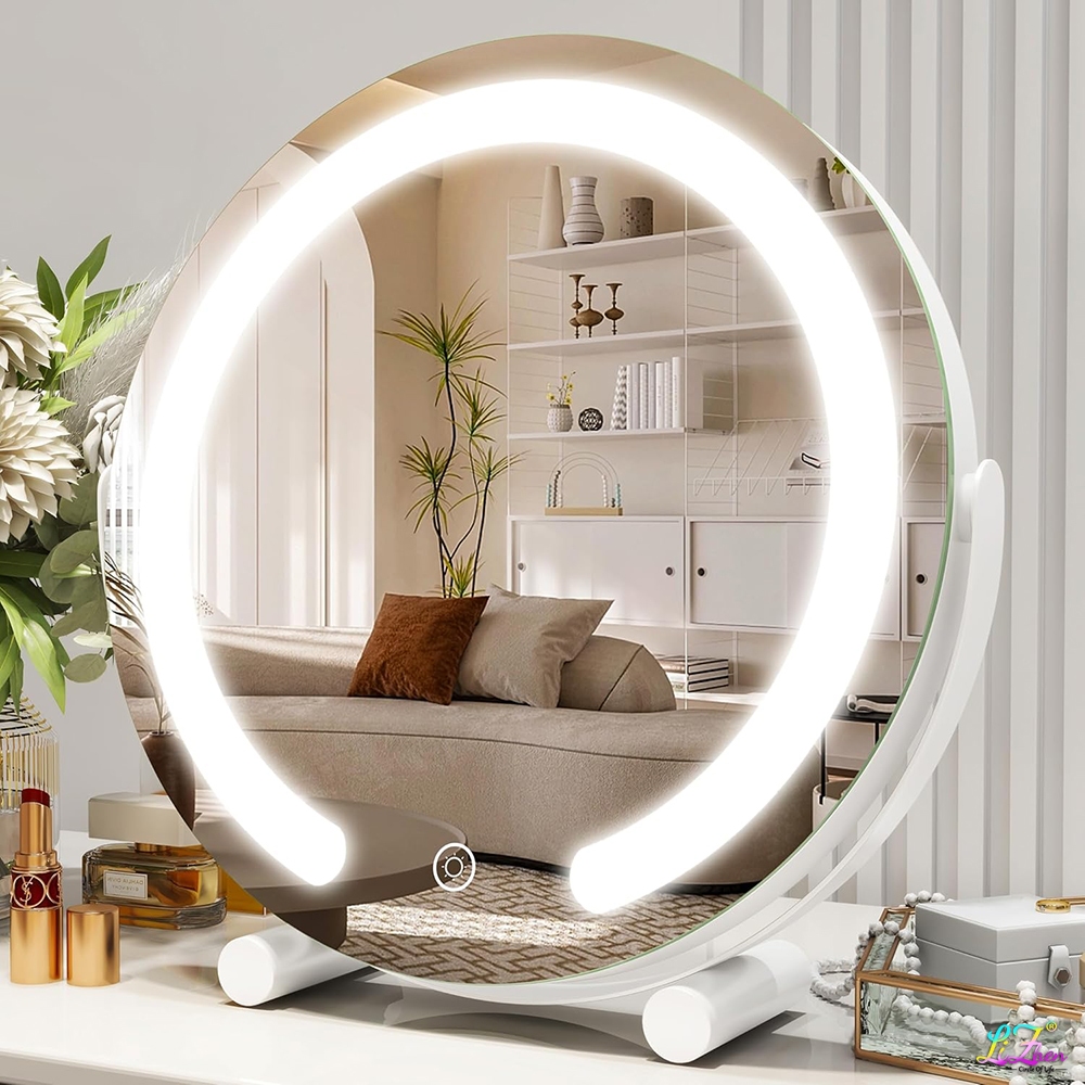 50CM Led Makeup Mirror Rotatable Mirror led Mirror 360° Rotation Fill ...