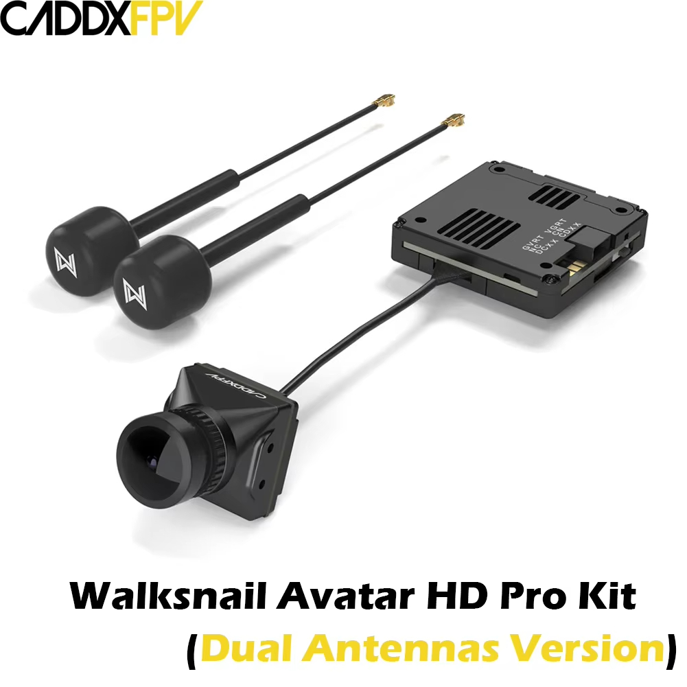 Kit CADDX Walksnail Avatar HD Pro V2 8G/32G - Système Vidéo HD FPV Pour Drone - Faible Latence