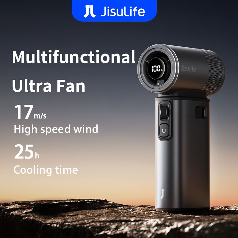 商品 JISULIFE 2 in 1 多機能 ハンディファン 小型扇風機 電動