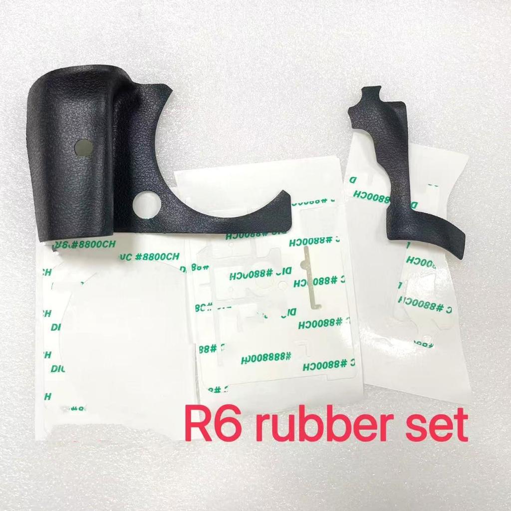 New Good Quality Body Rubber Set for Canon EOS R6 Grip Hands Rubber ...