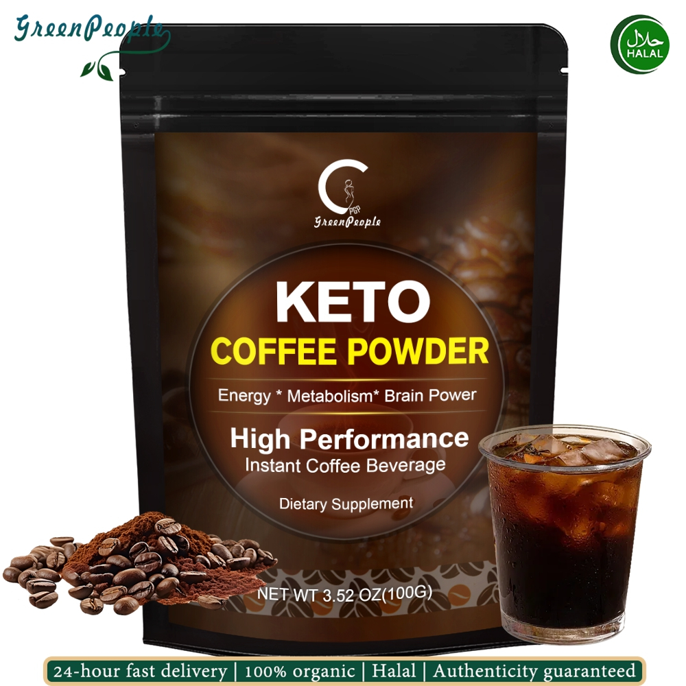 GPGP GreenPeople Keto Coffee Slimming Powder Low Calorie Appetite ...