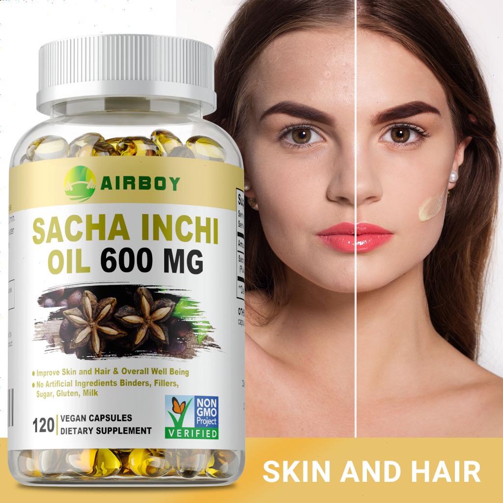 Inca Inchi, can improve memory, improve skin and hair health, 120 ...