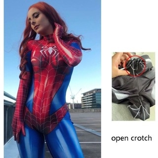 sexy spider man suit Sexy Spider Man/Girl Cosplay Costume Bodysuit – DXY STUDIOS