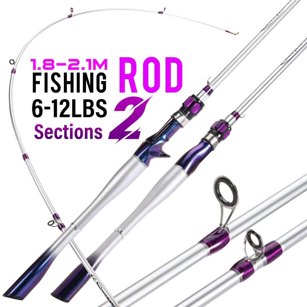 Sougayilang Spinning Rod Casting Rod Joran Pancing Fishing Rod Jigging ...