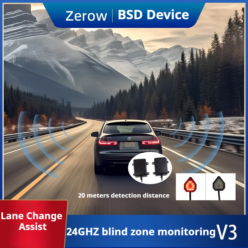 Car BSD Blind Spot Detection System 24GHZ Millimeter Wave Radar Sensor ...