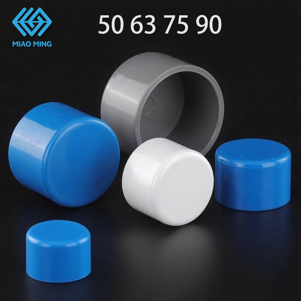 READY STOCK PVC Fitting Grey/White/Blue Pipe Joint Connector /PVC End ...