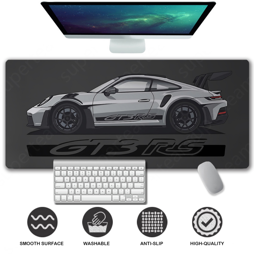 911 GT3 RS 992 Mouse Pad – Racing Car Desk Mat Extended Mousepad Large ...