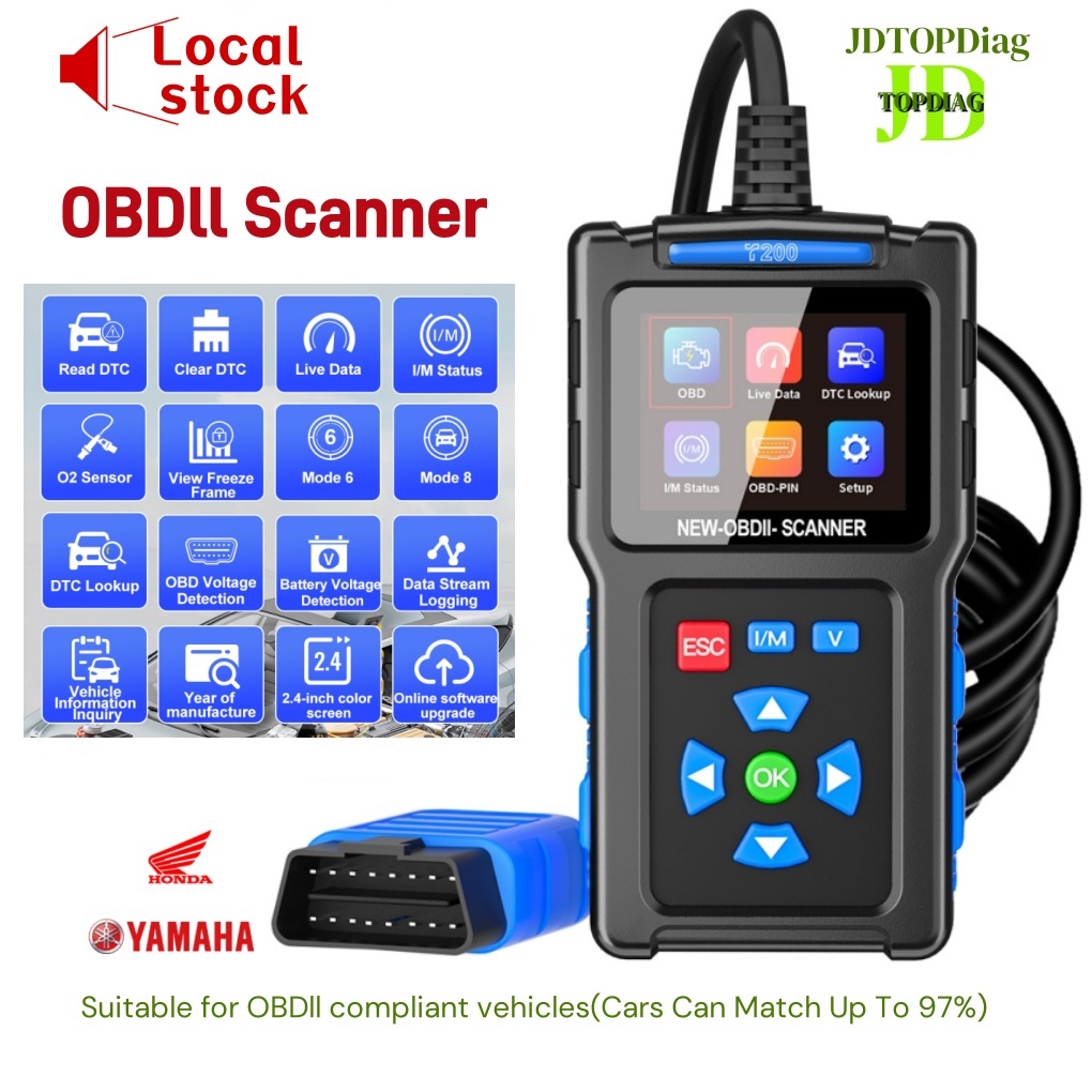 ⚙️[Local stock COD Fast Arrival ]JDiag OBD2 Scanner Diagnostic Tool ...