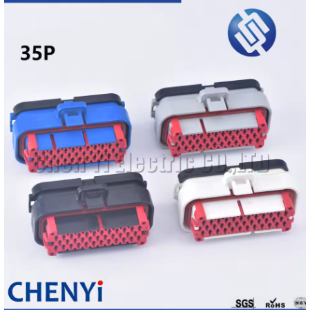 35 Pin male or female PCB Connector Sealed ASSY Waterproof socket Ecu ...