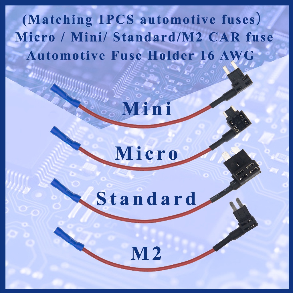 （Matching 1PCS automotive fuses）Micro / Mini / Standard / m2 micro2 ...