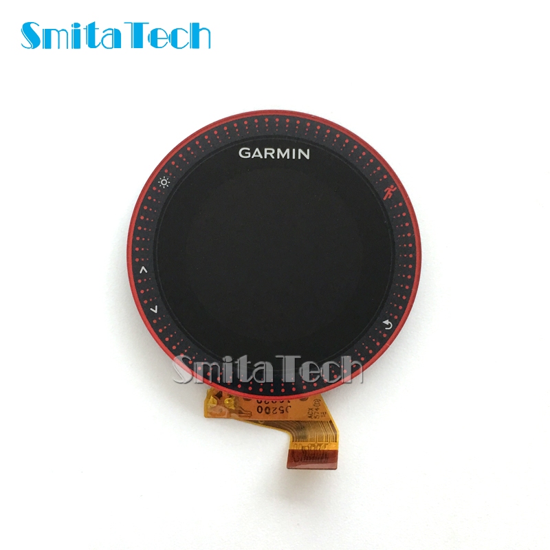 Red Color Display For Garmin Forerunner 225 LCD Screen with Glass Sport ...