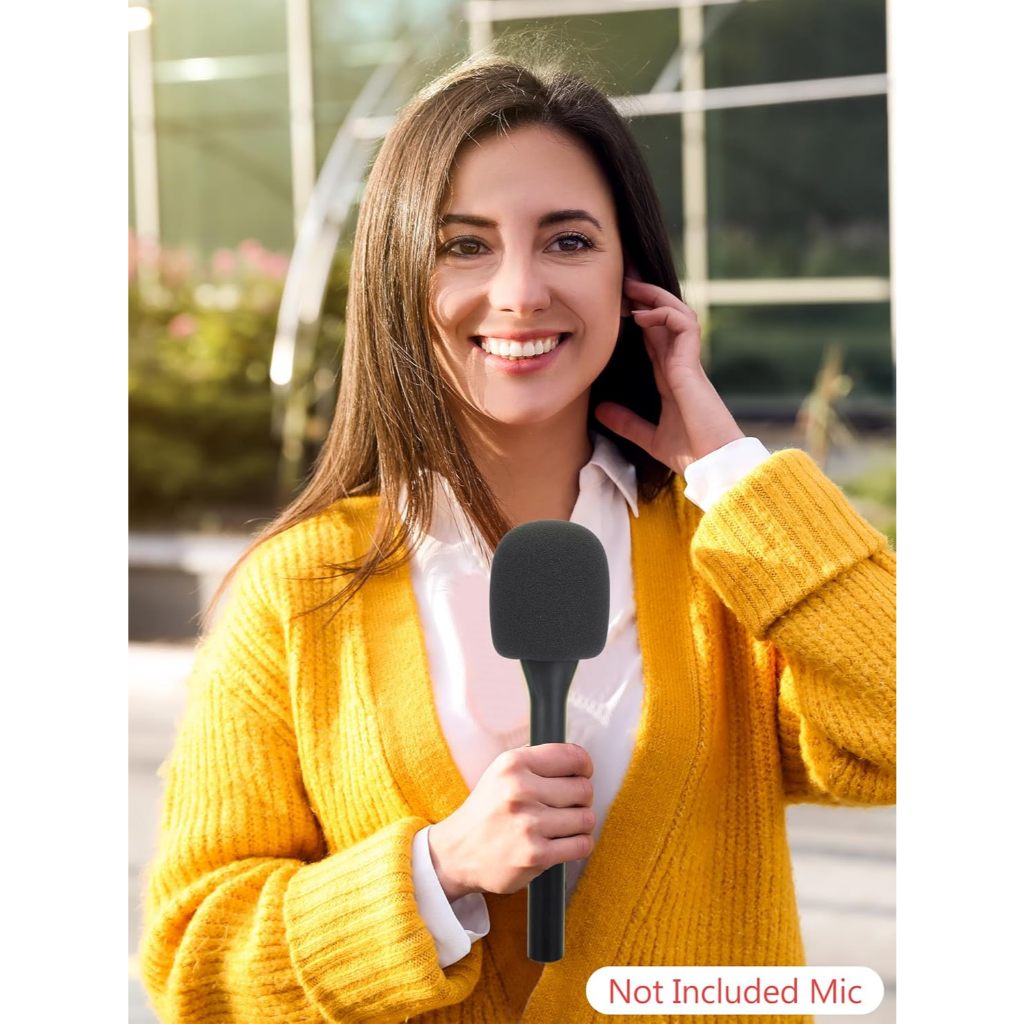 Handheld Wireless Mic Stand for Rode Wireless Mic with Pop Filter ...