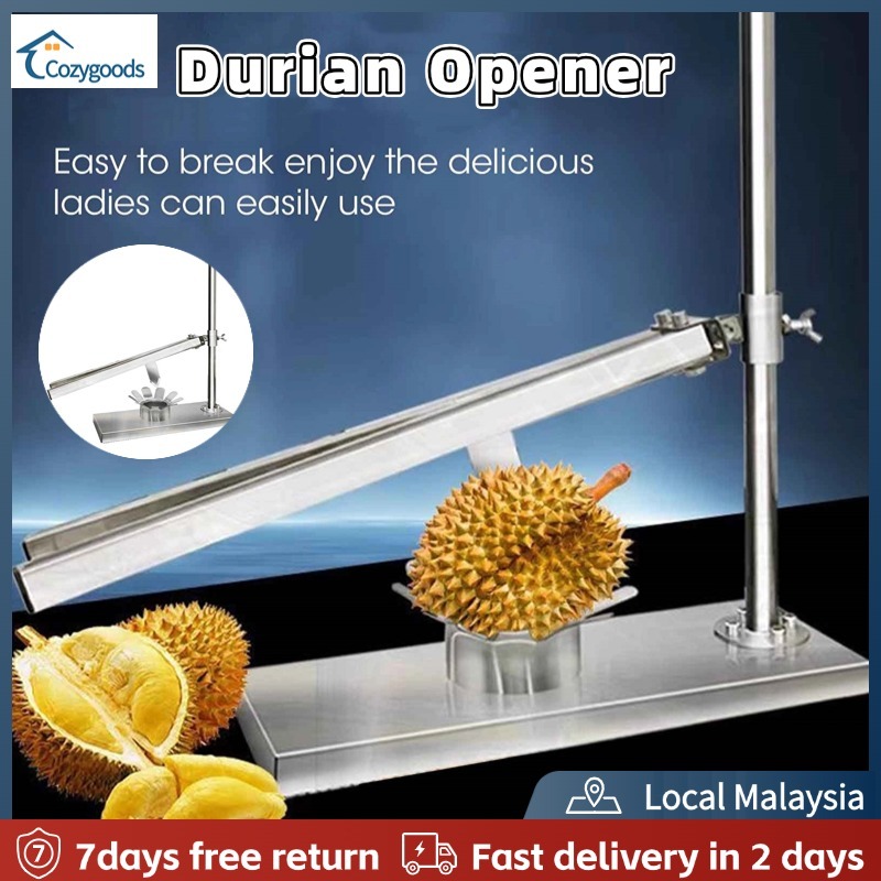 [Local delivery] Commercial open durian machine stainless steel durian ...