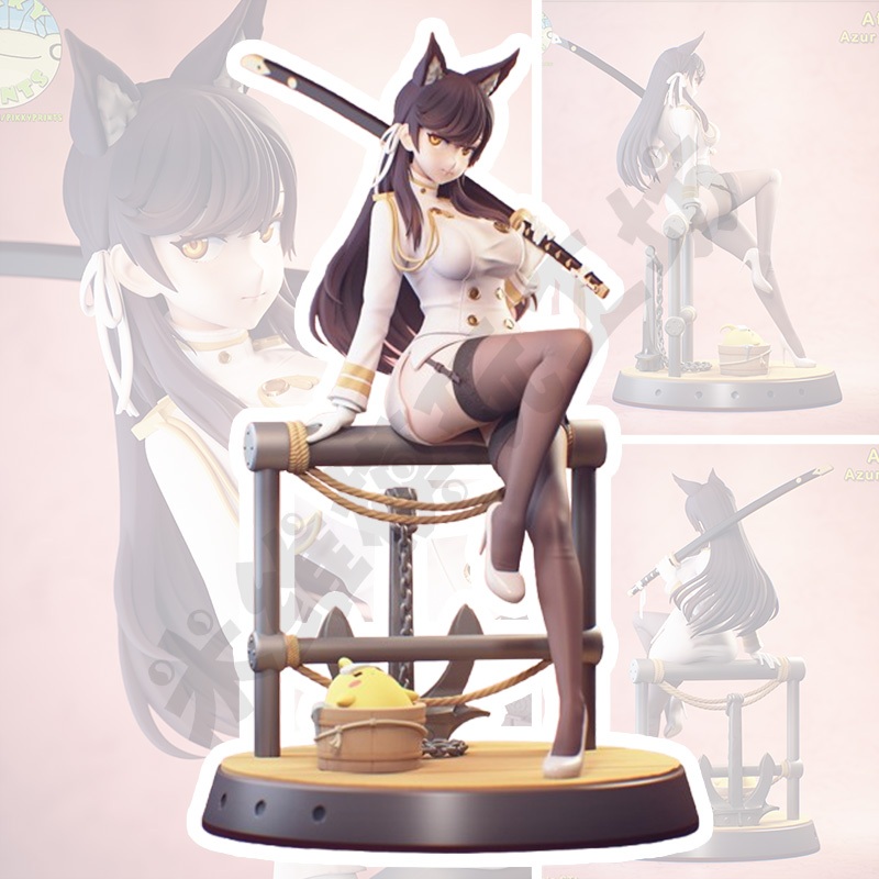 Azur Lane Atago Atago High Precision GK Figure 3D Printing [Free Eye ...
