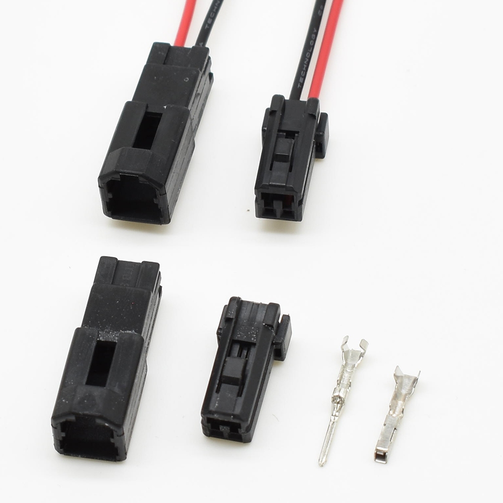 1 Set 2 pin 174057-2 174056-2 car speaker plug tweeter plugs auto ...