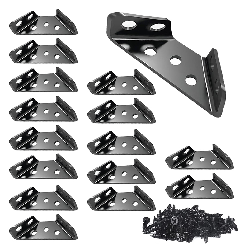 Universal Furniture Corner Connector, Shelf Brackets 4/ 8/ 16PCS, for ...