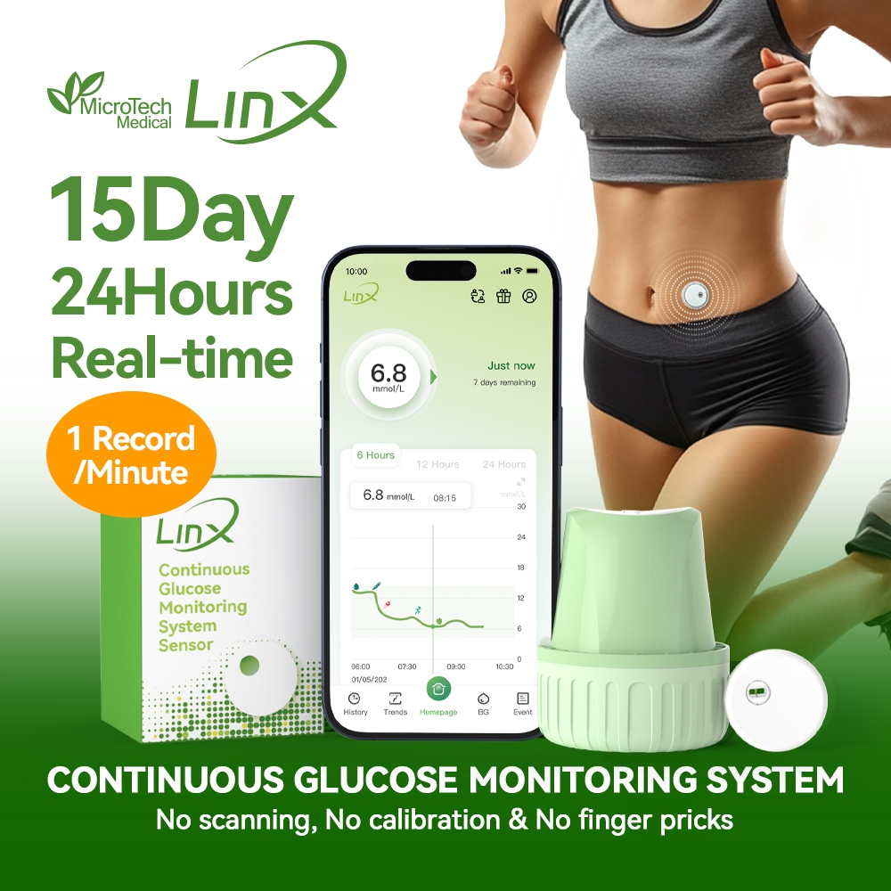 【Ready Stock】Microtech LinX Continuous Glucose Monitoring System CGM ...