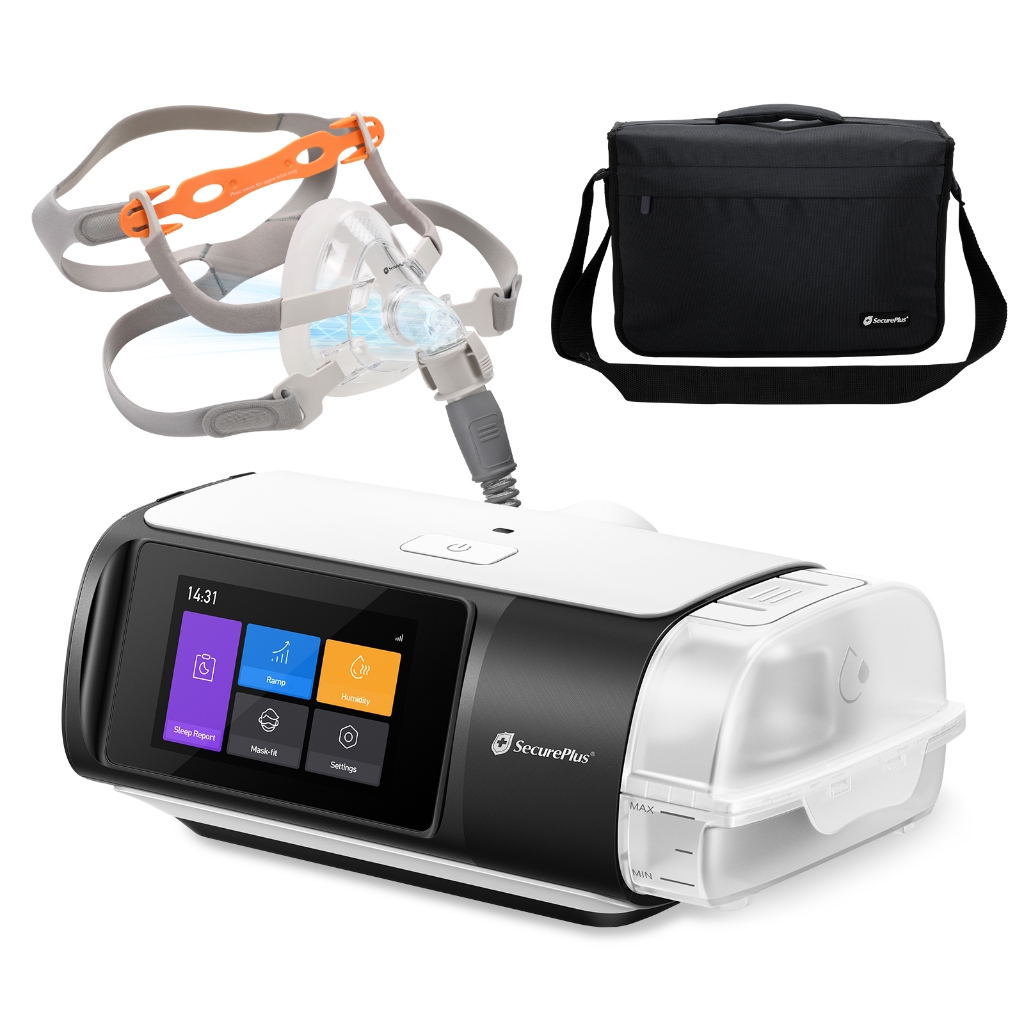SecurePlus Auto CPAP System Portable Auto CPAP with Humidifier for ...