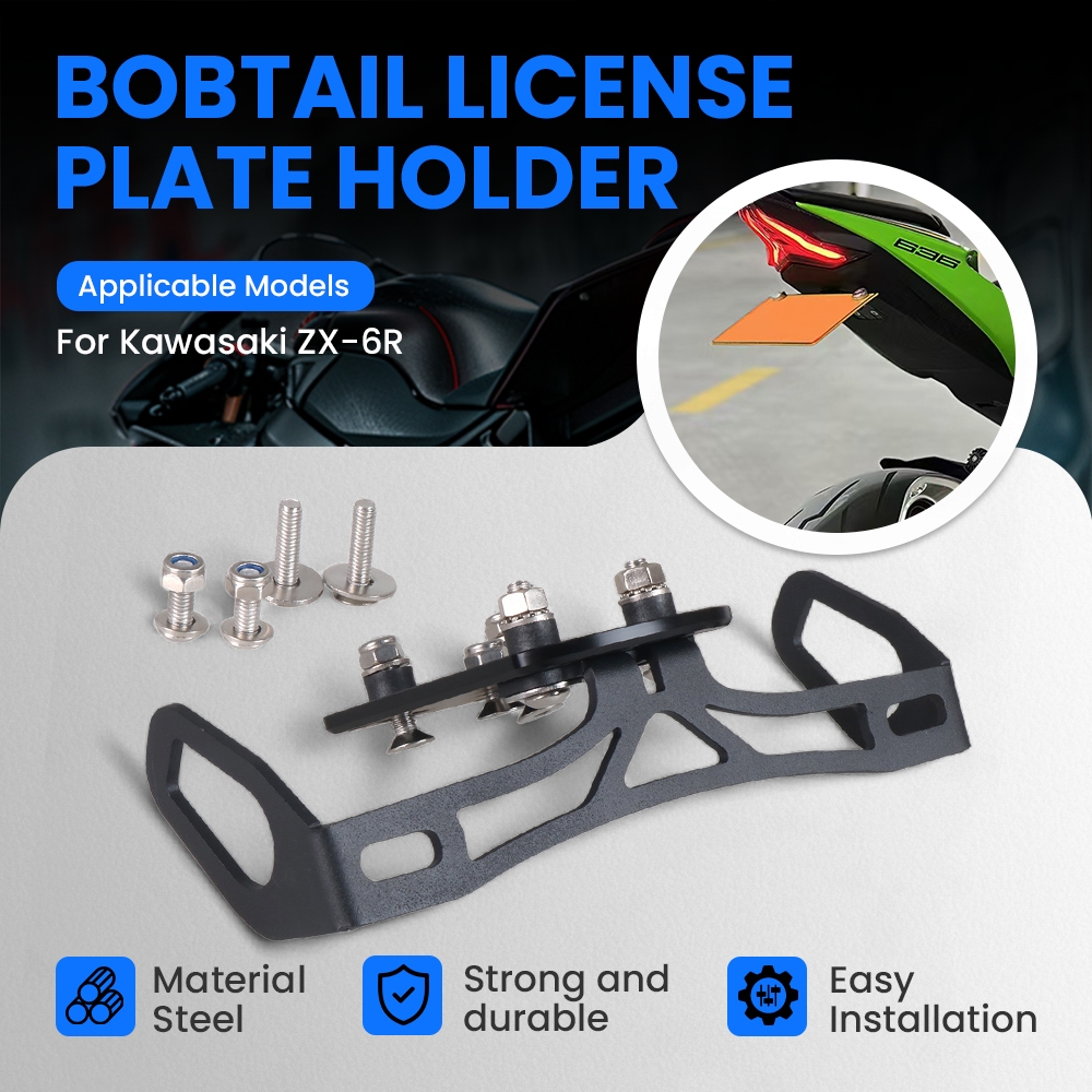 Yamaha FZ6 YZF600 side mount License plate Relocator fender eliminator bracket