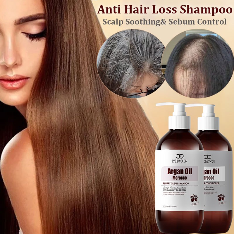 【Hot】Hair Shampoo Essence Clean Shampoo 500ml Anti-Dandruff Shampoo Oil ...