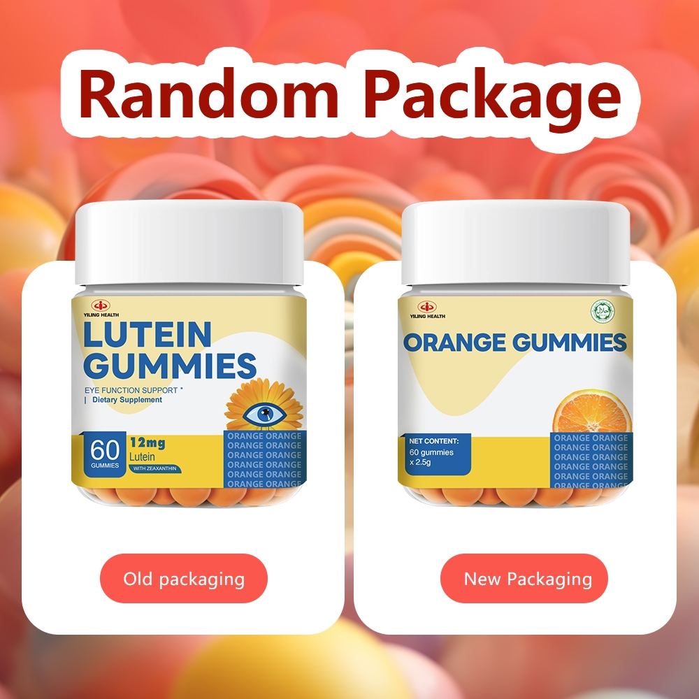 YILING HEALTH Lutein Gummies Vitamin A Protect Your Eyes (60 Gummies ...