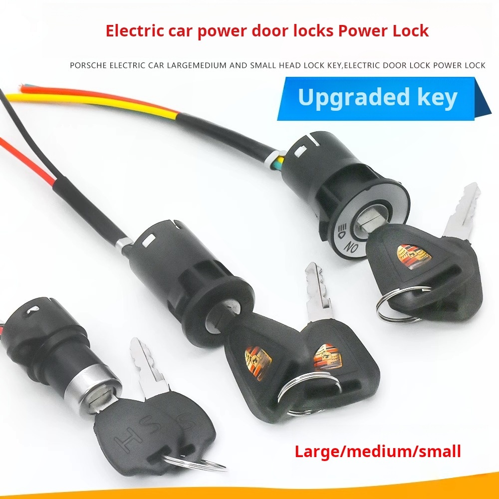 Luxury 2-wire ordinary 3-wire luxury 3-wire electric vehicle lock power ...
