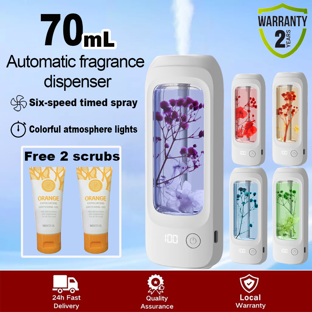 Wireless Aroma Diffuser Automatic Air Freshener Perfume Rechargeable ...