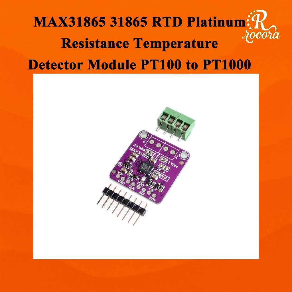 MAX31865 RTD Temperature Sensor Amplifier Module | PT100 / PT1000 ...