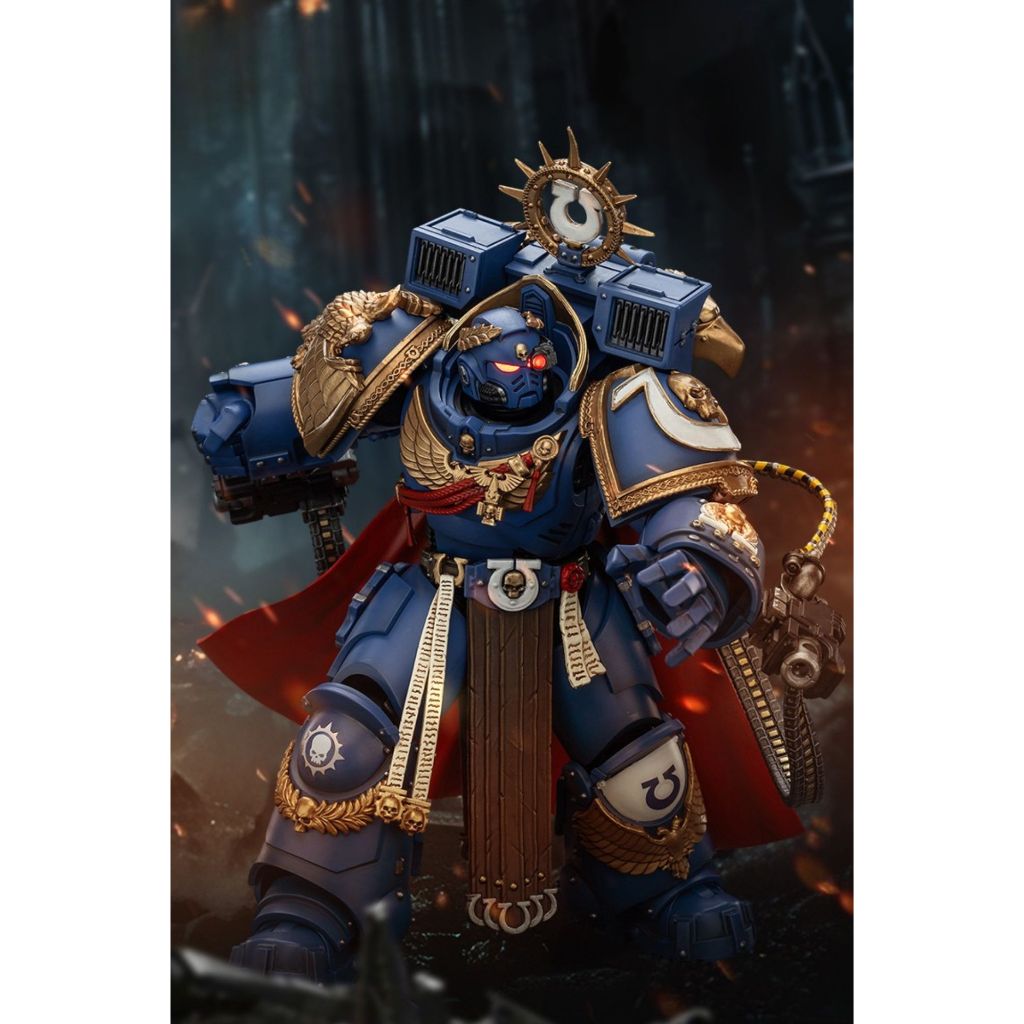 Ultramarines Marneus Calgar, Chapter Master with MKX Gravis Armour and ...