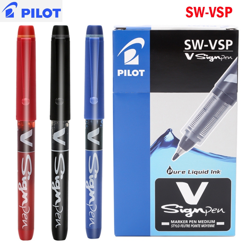 1Pcs Japan PILOT V Sign Pen SW-VSP 1.0mm Pen For Business | Shopee Malaysia