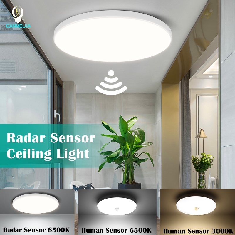 Motion Sensor Ceiling Light Radar Sensor Siling Lampu Ceiling Lamp 15W ...