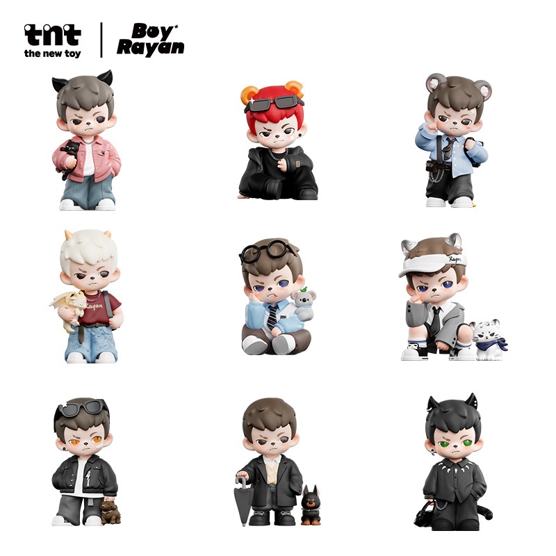 TNTSPACE Rayan Natural-Born Player Series Figures Blind Box Figure