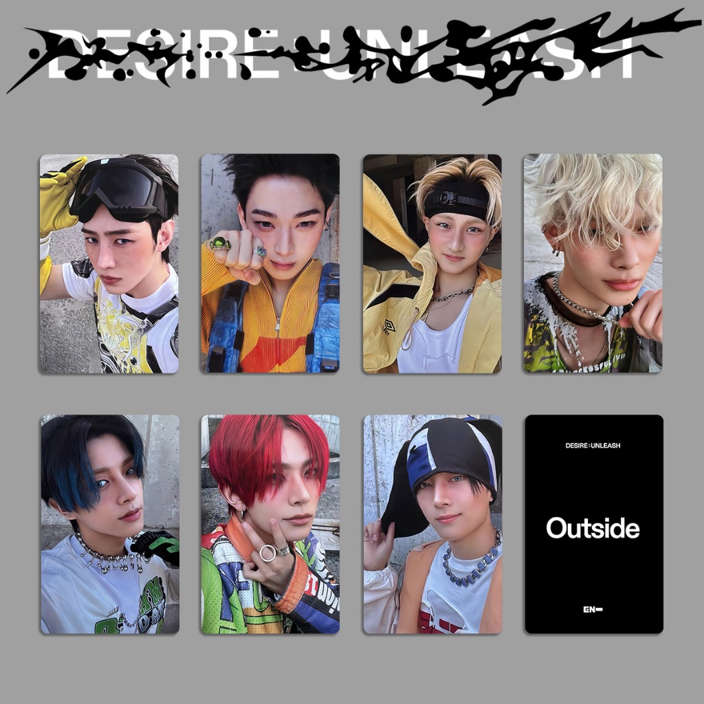 ENHYPEN DESIRE UNLEASH Album Merchandise Photocard Random Card