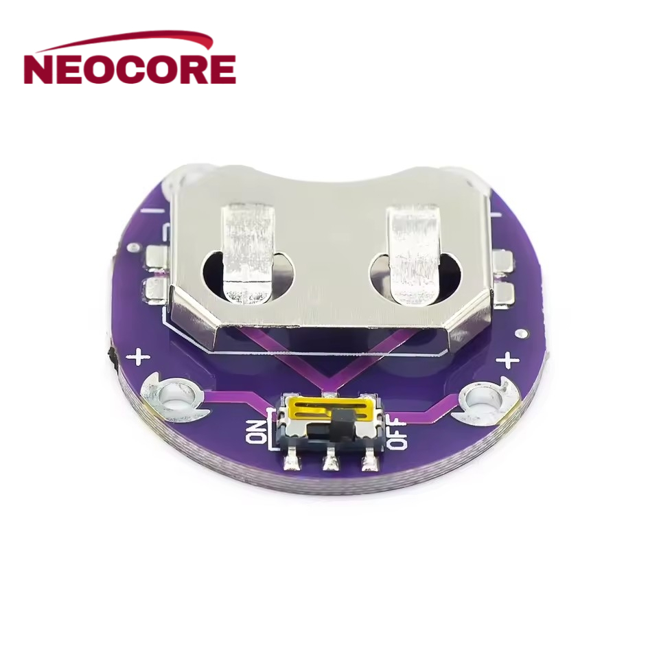 1-10PCS LilyPad Coin Cell Battery Holder CR2032 Battery Mount Module ...
