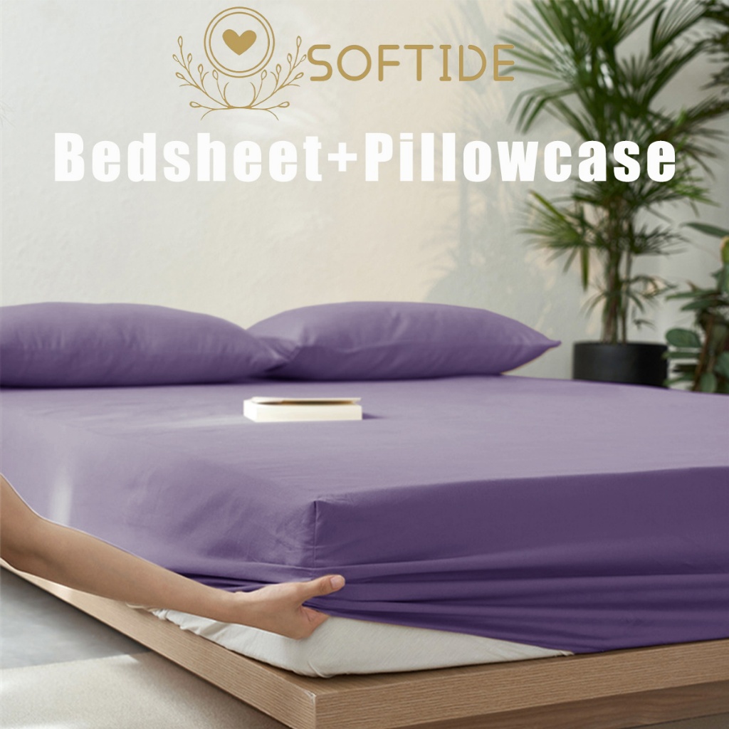 Fitted Bedsheet Set Single/Super Single/Queen/King Size Cadar Tilam ...